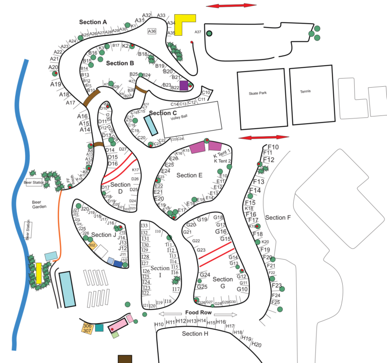 Vendor Map Girdwood Forest Fair